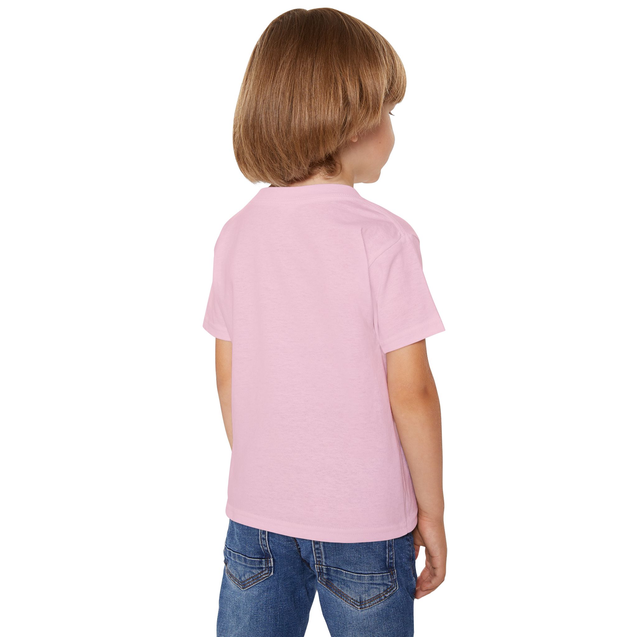 Toddler T‑Shirt — Debary Dino Valentine: T‑Rex with Rose & 'I Love DeBary' Sash - Image 12