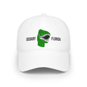 Debary Florida Dinosaur Cap — Low Profile Embroidered Baseball Hat